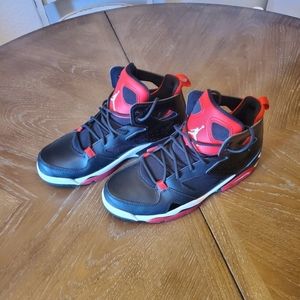 Jordan Flight Club 91 Black University Red White GS shoes DM1685-006